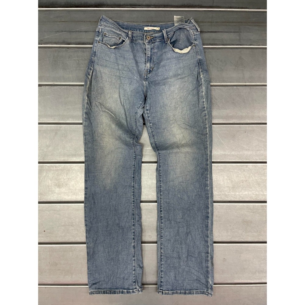 Levis 505 Jeans‎ Womens Size 12M 30X32 Blue Medium Wash Denim Straight Leg